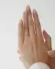 Love Yazılı Altın Yüzük