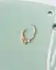 Love Yazılı Helix Piercing