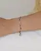 Mavi Mineli Altın Bileklik