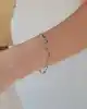 Mavi Mineli Altın Bileklik