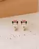 Mineli Altın Çocuk Küpe