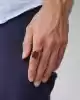 Mineli Altın Erkek Yüzük