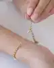 Mineli Eterna Altın Bileklik
