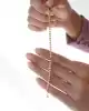 Mini Daire Altın Bileklik