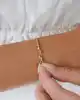 Mini Daireli Altın Bileklik