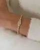 Mini Dörtgen Taşlı Altın Bileklik