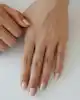 Mini İki Taşlı Altın Yüzük
