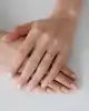Mini Tek Yıldızlı Altın Yüzük