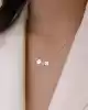 Mini Üçlü Yonca Kolye