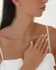 Mix Baget Taşlı Altın Kolye