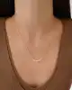 Mix Taşlı Altın Kolye