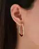 Oval Halka Küpe
