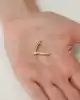 Oval Halka Küpe