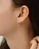 Oval Halka Küpe