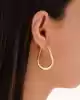 Oval Halka Küpe