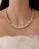 Renkli Taşlı Altın Gerdanlık