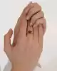 Renkli Taşlı Altın Yüzük