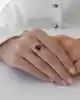 Renkli Taşlı Altın Yüzük