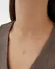 Renkli Taşlı Kalp Kolye