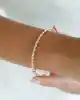 Rose Altın Burgu Kelepçe Bileklik