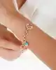 Rose Altın Detaylı Zincir Bileklik