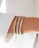 Rose Altın Ezme Kelepçe Bileklik