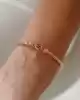 Rose Altın Sade Kelepçe Bileklik