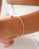 Rose Altın Sade Kelepçe Bileklik