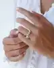 Sarı Altın Beştaş Yüzük