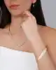 Sarı Altın Damla Taşlı Bileklik