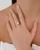 Sarı Altın İnci Yüzük