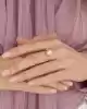 Sarı Altın İnci Yüzük