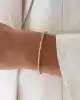 Sarı Altın Suyolu Kelepçe Bileklik