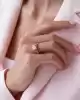 Sarı Altın Tektaş Yüzük