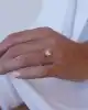 Sarı Altın Tektaş Yüzük