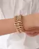 Sık Zincir Altın Bileklik