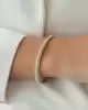 Sıra Taşlı Altın İnci Bileklik