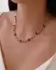 Siyah Taşlı Gurmet Zincir