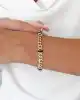 Siyah Taşlı Gurmet Zincir Bileklik