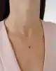 Siyah Taşlı Vintage Kolye