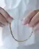 Taş Detaylı Altın Bileklik