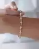Taş Detaylı Altın Bileklik