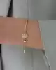 Taş Detaylı Balıksırtı Bileklik