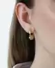 Taş Sallantılı Altın Küpe