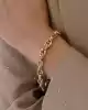 Taşlı Altın Hallow Bileklik