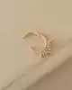 Taşlı Altın Helix Piercing