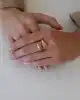 Taşlı Altın Sarmal Yüzük