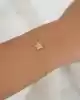 Taşlı Altın Yıldız Bileklik