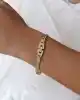 Taşlı Altın Zincir Bileklik