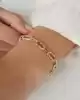 Taşlı Ataç Zincir Bileklik